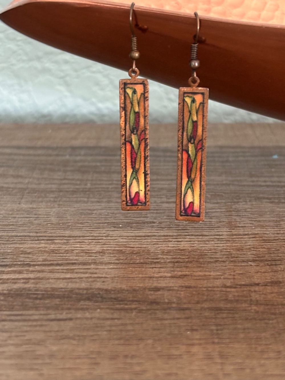 Artisan Made Copper Earrings